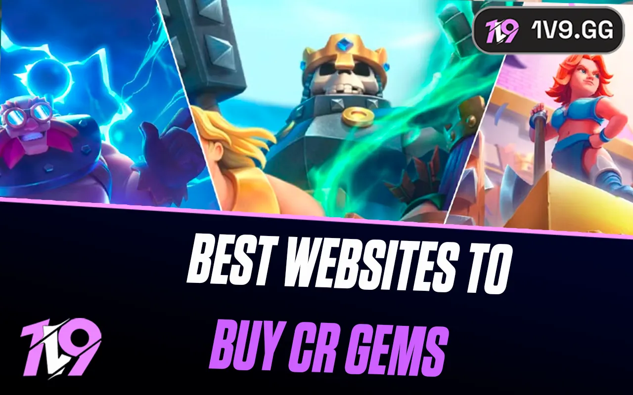 6 Best Websites To Buy Clash Royale Gems